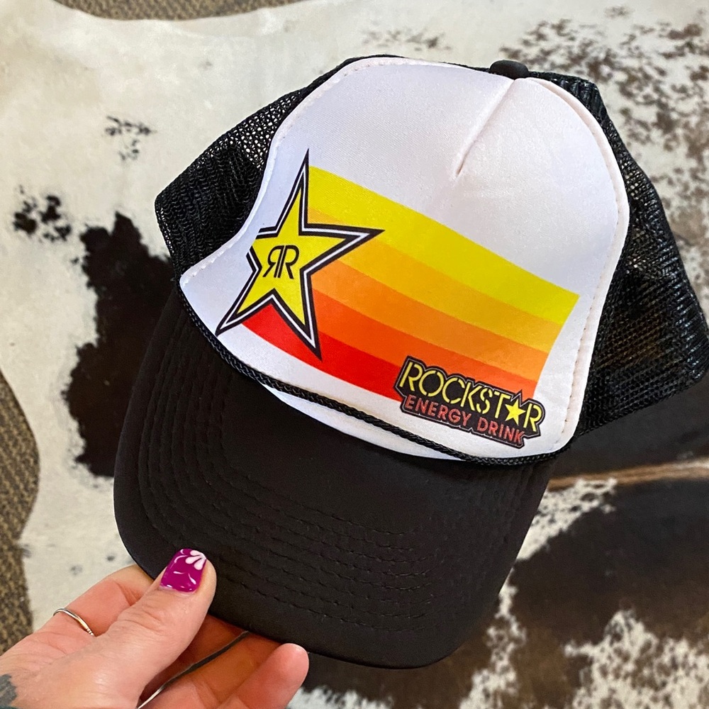 Black and White Trucker Hat